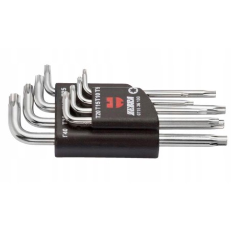 Zestaw kluczy imbusowych TX 8 elementów Wurth