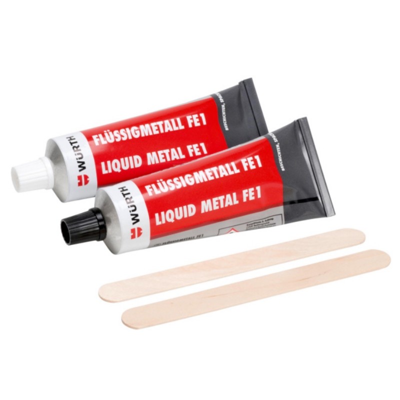 Klej epoksydowy Wurth szary do metali 500 ml