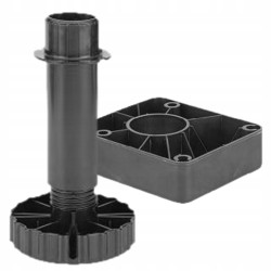 Nóżka do mebli kuchennych, typ EV-S 100mm x 1szutka