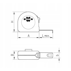 Miara zwijana Wurth 5 m