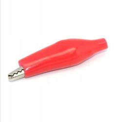 KROKODYLEK 45mm na KABLE PRZEWODY DO MIERNIKA w izolacji