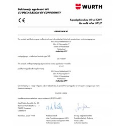 Wurth Słuchawki ochronniki słuchu WNA 200/F (0899300430)