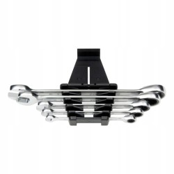 Wurth Zestaw kluczy płasko-oczkowych z grzechotką ZEBRA 5 sztuk 0714251100