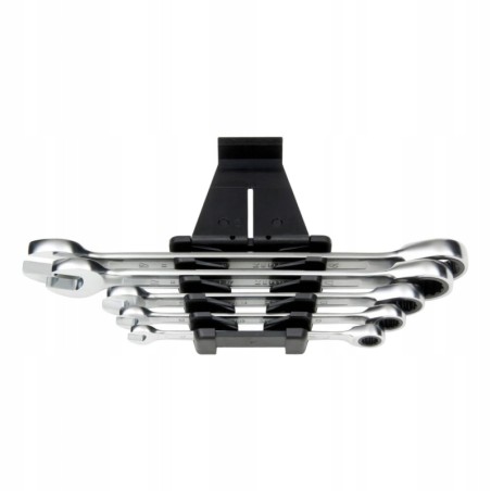 Wurth Zestaw kluczy płasko-oczkowych z grzechotką ZEBRA 5 sztuk 0714251100