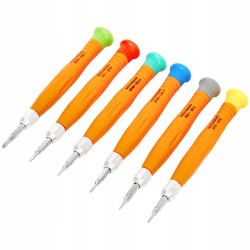 Zestaw precyzyjnych śrubokrętów Werckmann 6 elementów