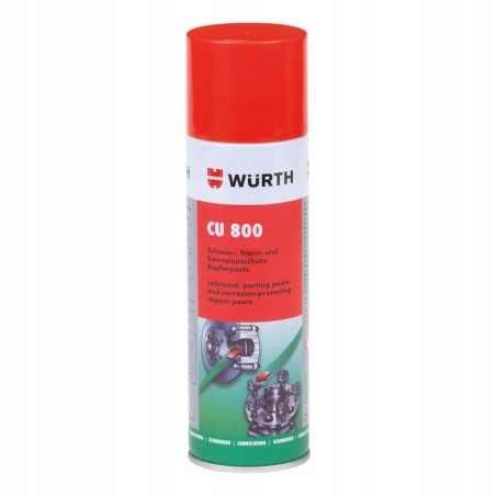 Wurth CU 800 smar miedziany wysokotemperaturowy 300ml (0893800)
