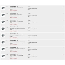 Wurth Zestaw kluczy nasadowych z grzechotką 3/8", 22 elementy (096512022)