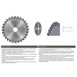 PIŁA GLOBUS POWER PLUS 2 184x30x2,7 42 zęby - do drewna litego