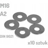 Podkładka nierdzewna A2 M16 DIN 9021 INOX x10 sztuk