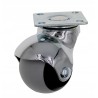 Koło meblowe kula 40mm z płytką BP40TPR x1 sztuka