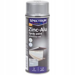 Farba w sprayu cynkowo-aluminiowym Spectrum 400ml