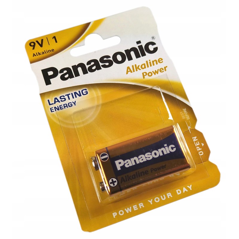 Bateria alkaiczna 9V 6LR61 Panasonic