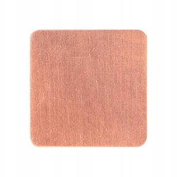 Podkładka termiczna miedziana 15 x 15 x 0,3mm
