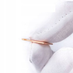 Podkładka termiczna miedziana 15 x 15 x 0,3mm