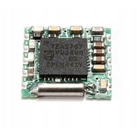 Moduł tuner odbiornik FM TEA5767 radio RDS stereo