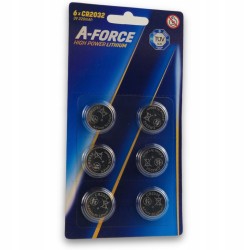 Bateria litowa A-Force CR2032 6 sztuk