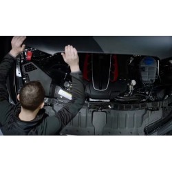 Klucz płasko-oczkowy z grzechotką prosty SW 19 mm