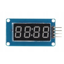 Wyświetlacz LED 4 cyfry + sterownik TM1637 Arduino