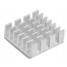 Radiator aluminiowy 14x14x6mm srebrny