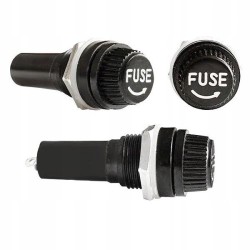 Gniazdo do bezpiecznika szklanego 5x20mm obudowa