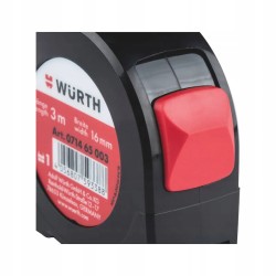 Taśma miernicza miara zwijana WURTH 071465 003 3 m