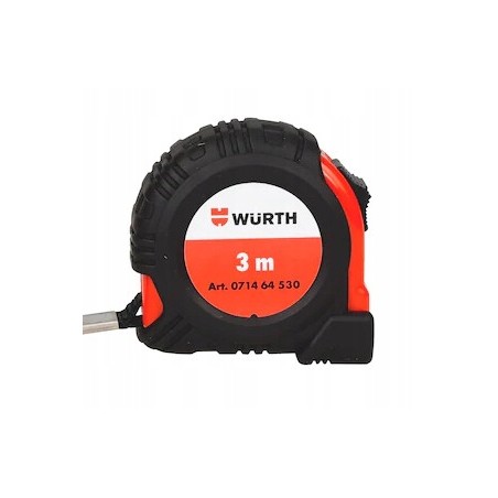 Taśma miernicza miara zwijana WURTH 071464530 3 m wytrzymała!