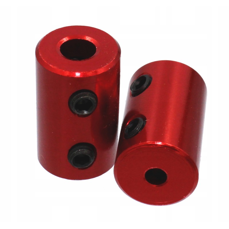 Sprzęgło aluminiowe 3,17x5 łącznik z 3,17mm na 5mm