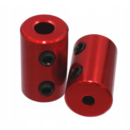 Sprzęgło aluminiowe 3,17x5 łącznik z 3,17mm na 5mm