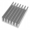 Radiator aluminiowy 20x14x6mm srebrny