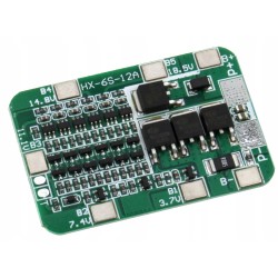 Ładowarka i ochrona ogniw 18650 BMS 6S 22,2V 12A
