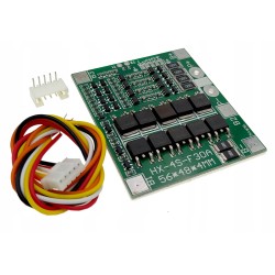 Moduł BMS z balanserem 18650 Li-ion 14.8V - 30A