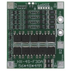 Moduł BMS z balanserem 18650 Li-ion 14.8V - 30A