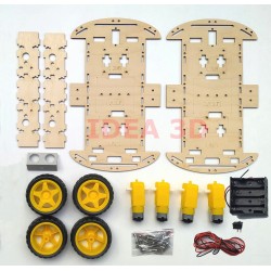 Platforma mobilna podwozie robota 4 silniki VOLT1