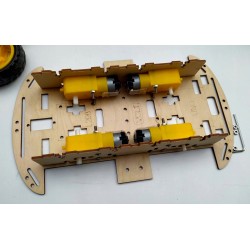 Platforma mobilna podwozie robota 4 silniki VOLT1