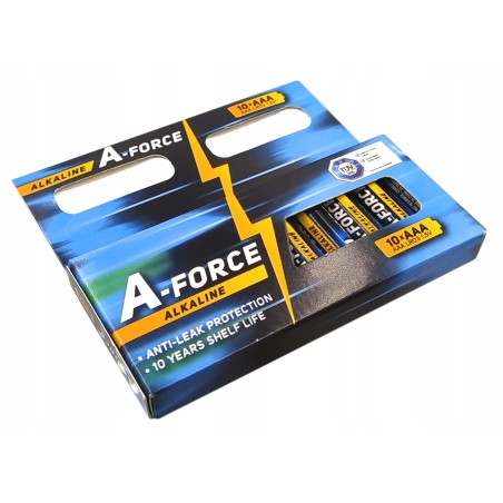 Bateria A-Force AAA R3 x 10 sztuk alkaiczna LR03