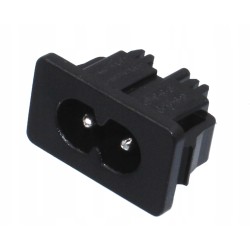 Gniazdo ósemka zasilające AC na zatrzask