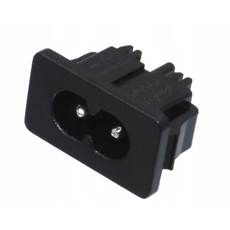 Gniazdo ósemka zasilające AC na zatrzask