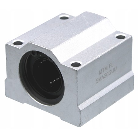 Łożysko liniowe zamknięte w obudowie SMA20 GUU