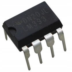 Komparator LM393 dwukanałowy analogowy LM393P