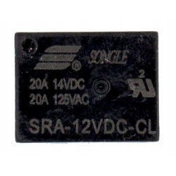 Przekaźnik SONGLE SRA-12VDC-CL 20A 14VDC/125VAC