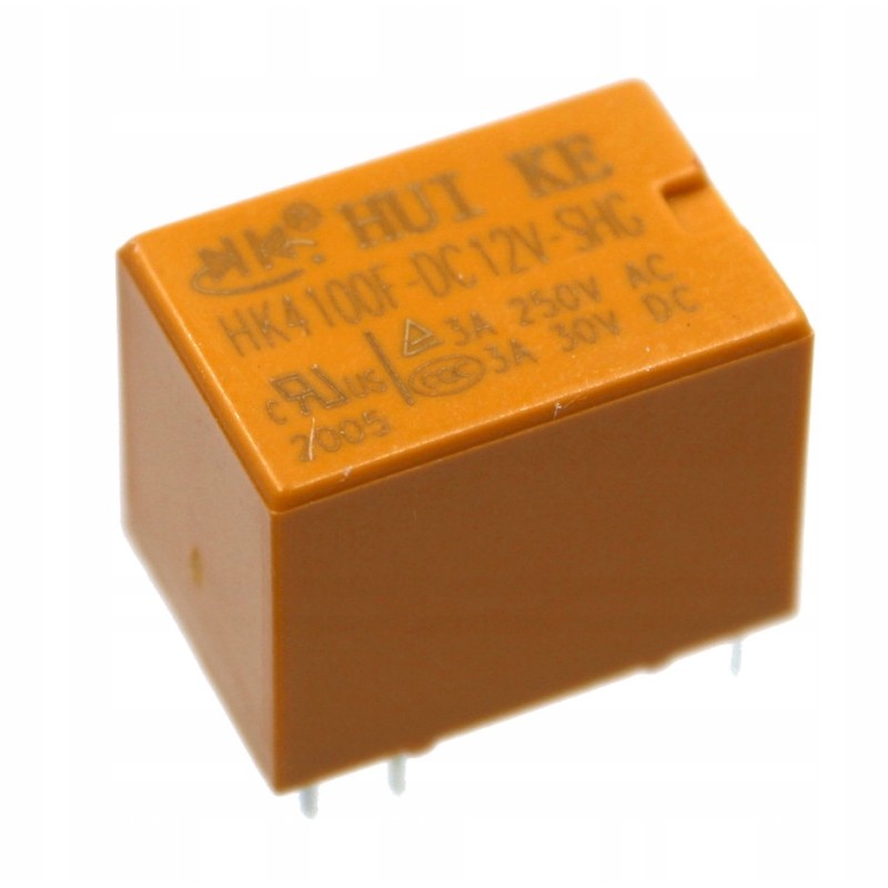 Przekaźnik 12V HK4100F-DC12V-SHG 250VAC3A-30VDC3A