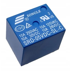 Przekaźnik SONGLE SRD-05VDC-SL-C 5V / 230VAC 10A