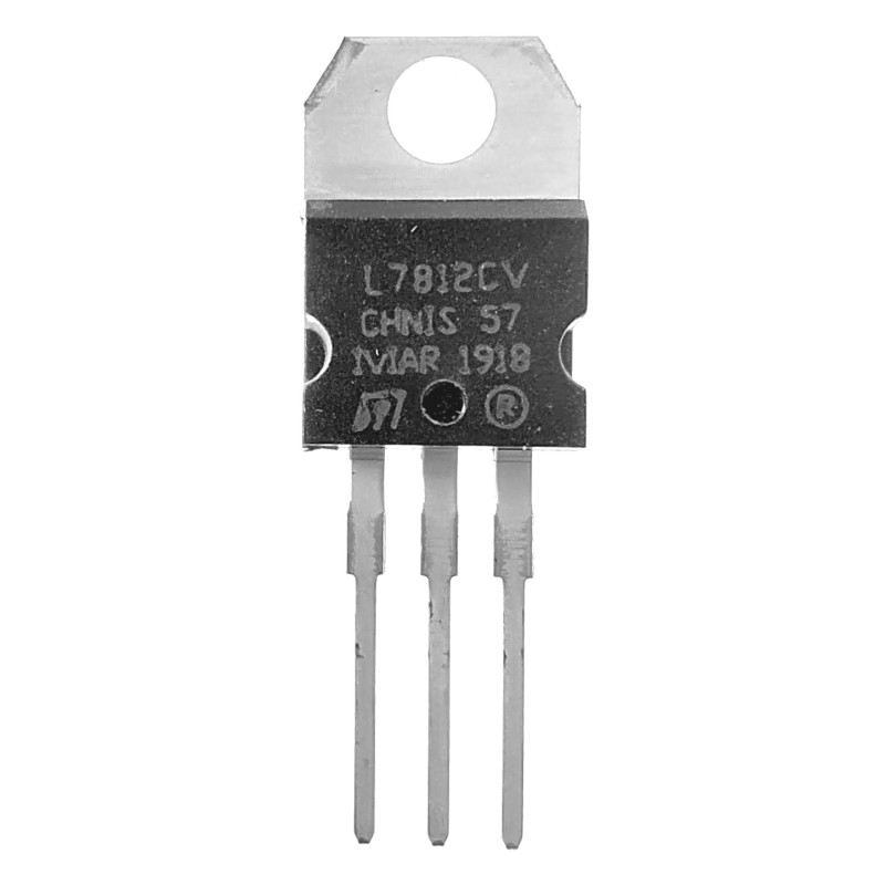 Stabilizator L7812CV 12V 1,5A TO-220 x 3 sztuki