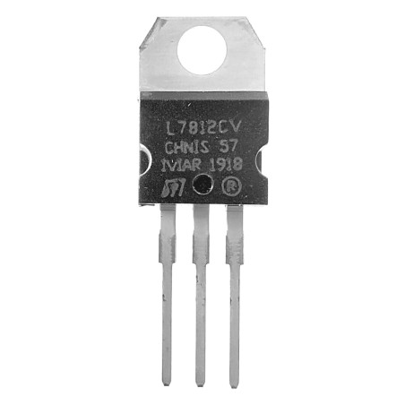 Stabilizator L7812CV 12V 1,5A TO-220 x 3 sztuki