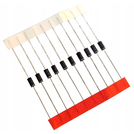 1N4007 dioda prostownicza 1A 1000V x 10 sztuk