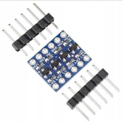 Konwerter poziomów 3,3/5V 4 kanały SPI/UART