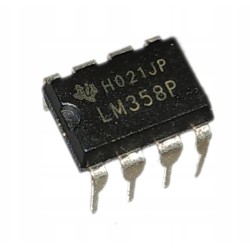 Wzmacniacz operacyjny LM358P 3-32V DIP8 x 4sztuki