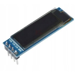 Wyświetlacz OLED 0,91" 4P 128x32 I2C SSD1306