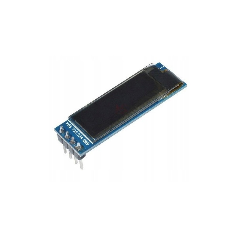 Wyświetlacz OLED 0,91" 4P 128x32 I2C SSD1306