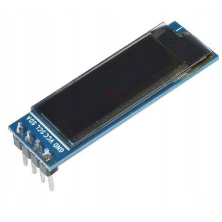 Wyświetlacz OLED 0,91" 4P 128x32 I2C SSD1306